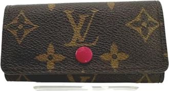 Louis Vuitton Pre-owned Canvas key-holders - Dames - Vintage Accessoires - Bruin - ONE Size - Vintage
