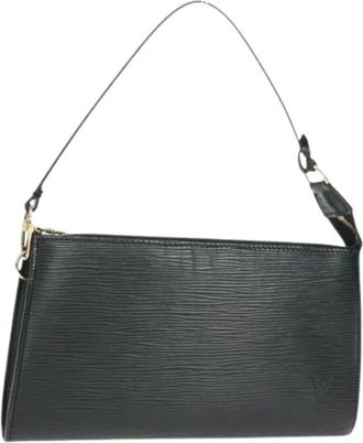 Louis Vuitton Pre-owned Shoulder Bags, female, Black, Size: ONE SIZE Pre-owned Accessory Pouch