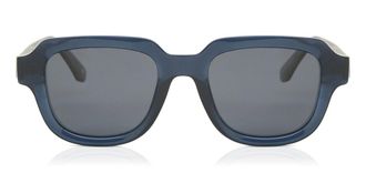 Arise Collective Square Full Rim Plastic Mens Prescription Sunglasses Grey Size 51 - Arise Collective
