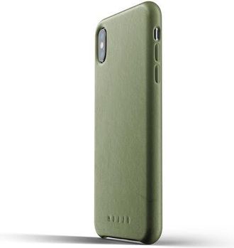 Mujjo Full Leather Case for iPhone XS Max in Olive at Nordstrom