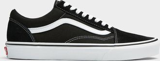 Vans Mens Black and white Old Skool sneakers Men