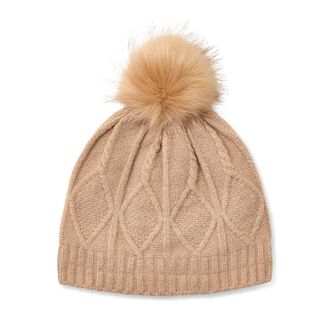 Ariat Womens Kelston Beanie Hat in Tannin, Size OS, by Ariat