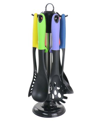 MegaChef Set Of 7 Nylon Cooking Utensils