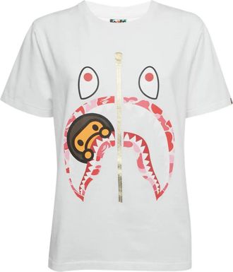 A Bathing Ape T-shirt con stampa Baby Milo - Bianco