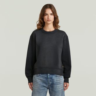 G-Star Washed Relaxed Sweater - Zwart - Dames