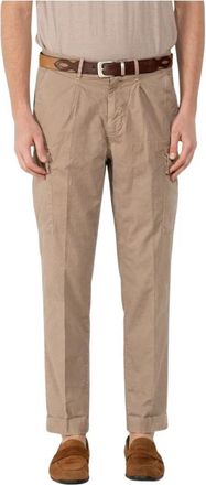 Mason's Cargo Pants - Heren - Straight fit broeken - Beige - L - Katoen - Broeken