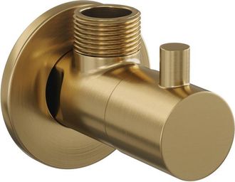 Marcel Breuer Gold Edition Hoekstopkraan - G1/2 - Goud geborsteld