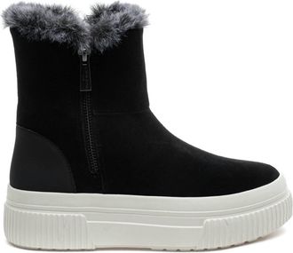 J/Slides Womens Wally Cold Weather Boots In Black