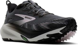 Brooks Ghost Trail Running Shoe in Poppy Seed/Black/Pink at Nordstrom, Size 10.5