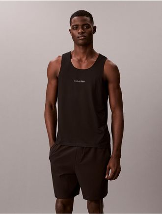 Calvin Klein Calvin Klein Mens Icon Sport Mesh Tank Top - Black - XL