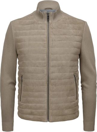 Milestone Jas Down Jacket - Heren - Gewatteerde jassen - Beige - 2XL - Jassen