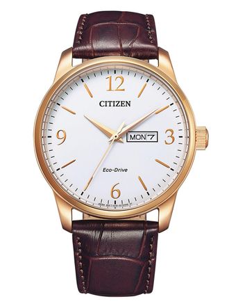 Citizen Mens Brown Watch BM8553-16AE Leather - One Size