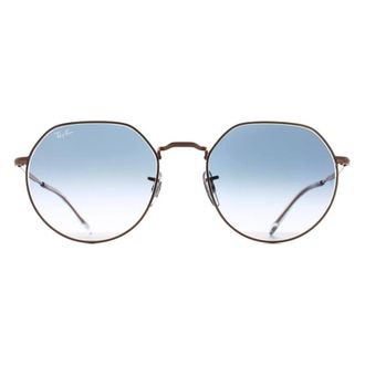 Ray-Ban Round Rose Gold Blue Gradient RB3565 Jack