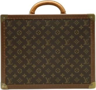 Louis Vuitton Pre-owned Attach&eacute; Case - Dames - Vintage Handtas - Bruin - ONE Size - Vintage