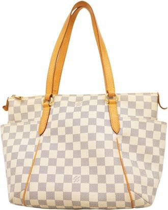 Louis Vuitton White Tote Bag (Pre-Owned)