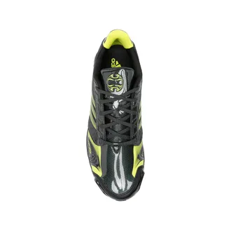 adidas Lace-Up Neon Sneakers - Black