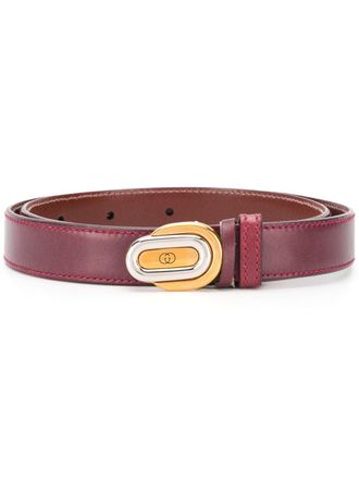 Gucci Riem met GG gesp - Paars