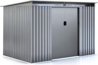 Habitat et Jardin Habitat Et Jardin - Caseta de metal para jardín Texas - 4,72 m²