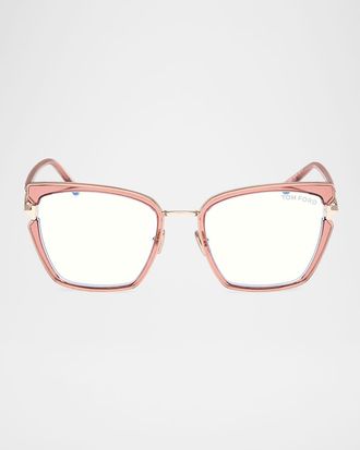 Tom Ford Acetate Butterfly Optical Glasses
