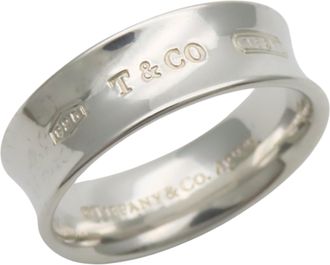Tiffany & Co. Silver Silver 925 Band Ring (Pre-Owned)