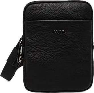 Joop Borsa messenger con zip - Nero