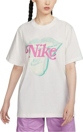 Nike (WMNS) Nike Sportswear Essential Graphic T-Shirt Asia Sizing Sail HM4594-133