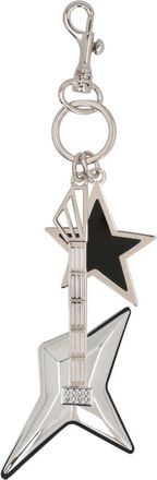 Versace Metalen Sleutelhanger met Haak - Dames - Sleutelhangers & Tashangers - Grijs - ONE Size - Accessoires