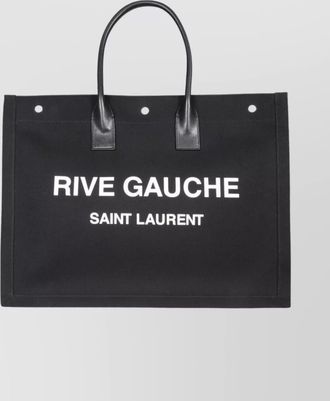 Saint Laurent large tote bag leather top handle