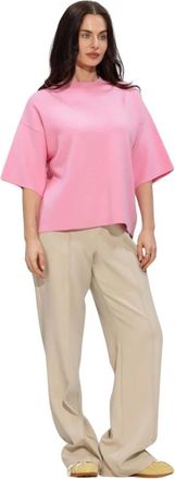 Minus Truien & Vesten, Dames, Roze, M, Polyester, Mslupi Knit T-Shirt