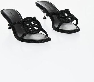 Tory Burch Sandals GEO BOMBE with 6cm Rhinestones size 37