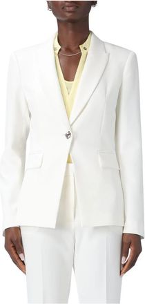 Liu Jo Blazer Slim Fit - Dames - Blazers - Wit - M - Jassen