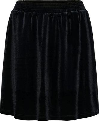Kaffe Gonna Corta - - Skirts - Donna - Nero - M