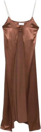 The Nina Studio Dames, Jurken, Bruin, Maat: XS