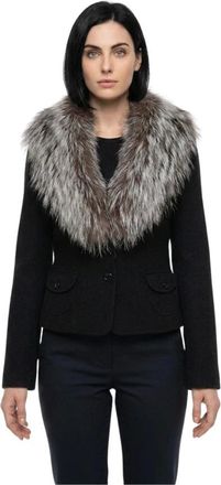 Dolce & Gabbana Mujer, Chaquetas, Negro, Talla: S