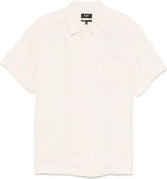 A.P.C. Roy shirt - Neutrals