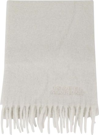 Isabel Marant Isabel Marant, Winter Scarves, female, White, Size: ONE SIZE Firny Scarf