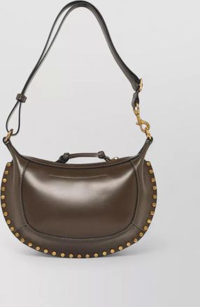 Isabel Marant oskan moon calf leather shoulder bag