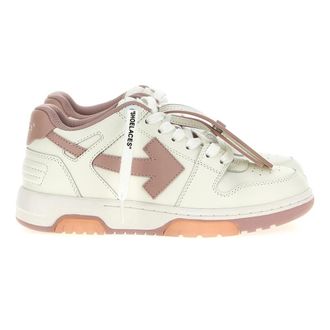 Off-white Schoenen, Dames, Veelkleurig, 39 EU, Leer, Out Of Office Calf Sneakers
