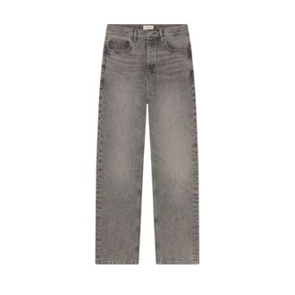 Frame Denim The Straight Jean - Heren - Jeans - Grijs - Maat: W34 Katoen