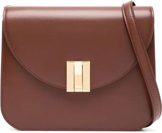 Bally Structured Crossbody Bag With Polished Gold Hardware