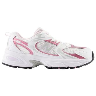New Balance Girls 530 - Girls Preschool Running Shoes - White / Pink Size 11.0