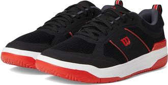 Wilson Pickle Pro Mens Shoes Black/Infrared/White : 10.5 E - Wide, Textile