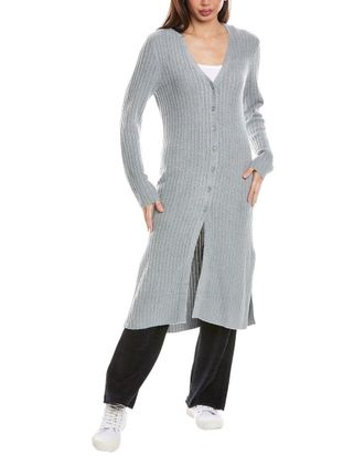 Barefoot Dreams Cozychic Lite Pointelle Long Cardigan