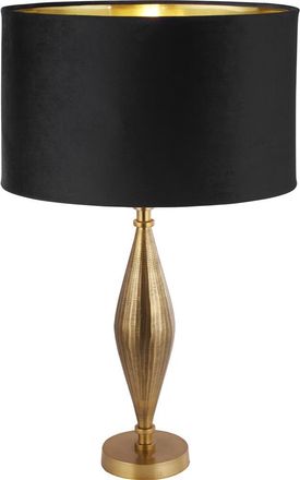 Searchlight Elegante Design Tischlampe Rye &oslash; 50 x 70 cm, Schwarz