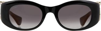 Cartier Panthere de Cartier Grey Multi Treatment Oval Ladies Sunglasses CT0472S 001 51