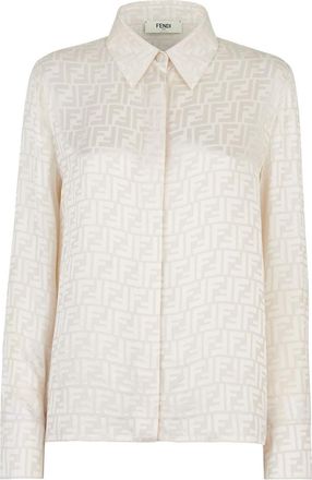 Fendi Ff Silk Shirt
