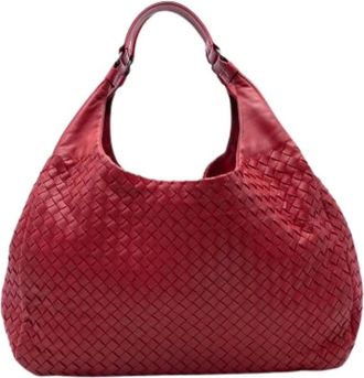 Bottega Veneta Pre-owned Shoulder Bags, female, Red, Size: ONE SIZE Pre-owned Shoulder Bag