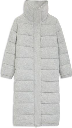 BOSS Melange padded coat in virgin wool and cashmere
