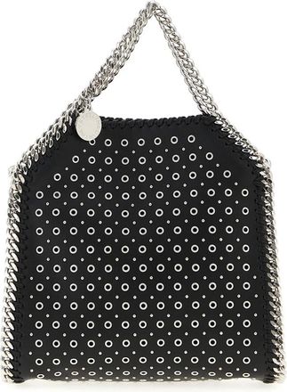 Stella McCartney Tiny Falabella Handbag - Dames - Handtassen - Zwart - ONE Size - Leer - Tassen