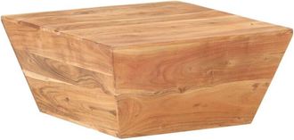 vidaXL Coffee Table V-shape 66x66x30 cm Solid Acacia Wood vidaXL